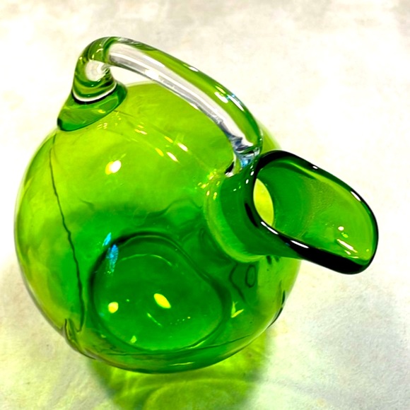 Handblown Tilt Ball Decanter & Cordials Set Cambridge Glass Co Circa 1930’s EUC - Picture 8 of 16